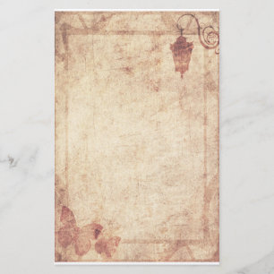 Artigos de papelaria de Steampunk - Lamppost e