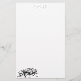 Artigos de papelaria do acidente do livro