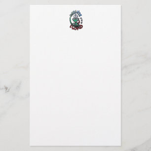 Artigos de papelaria do cabeçalho do logotipo de
