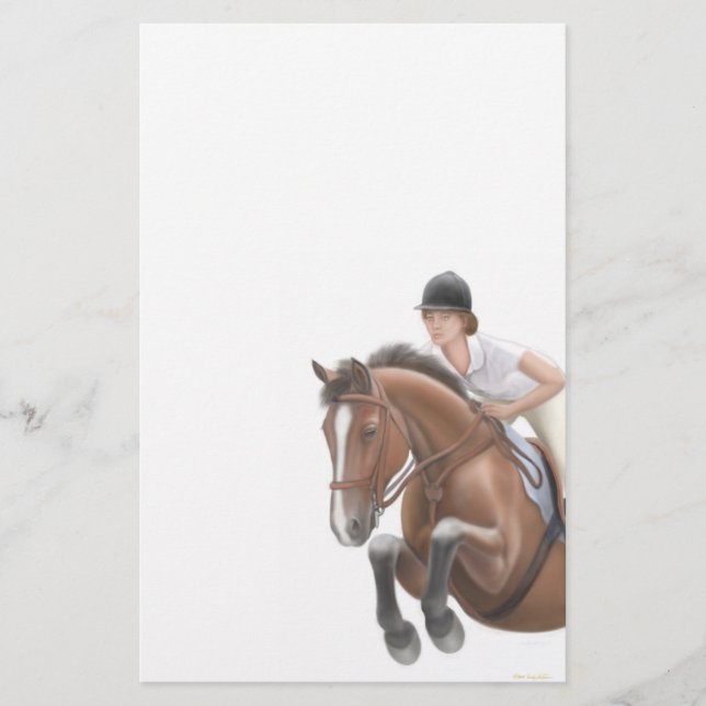 Artigos de papelaria do cavalo da ligação em ponte (Frente)