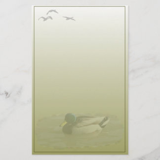 Artigos de papelaria do costume de Drake do pato