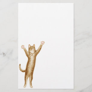 Artigos de papelaria do gato do animal de partido