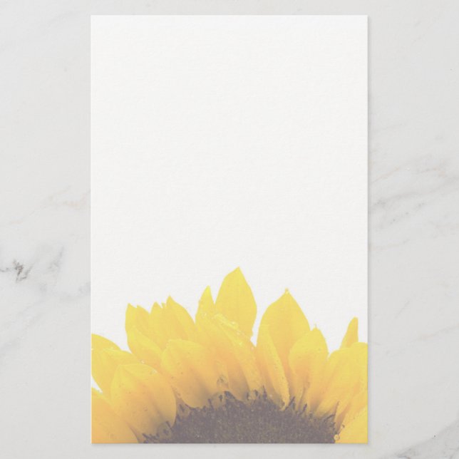 Artigos de papelaria do girassol (Frente)