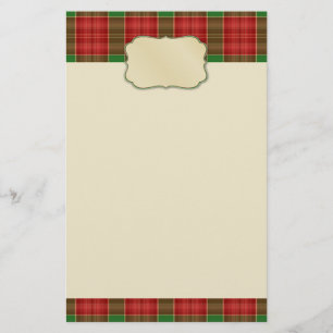 Artigos de papelaria do Natal