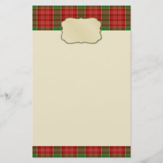 Artigos de papelaria do Natal
