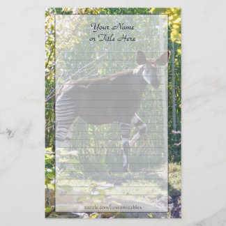Artigos de papelaria do Okapi