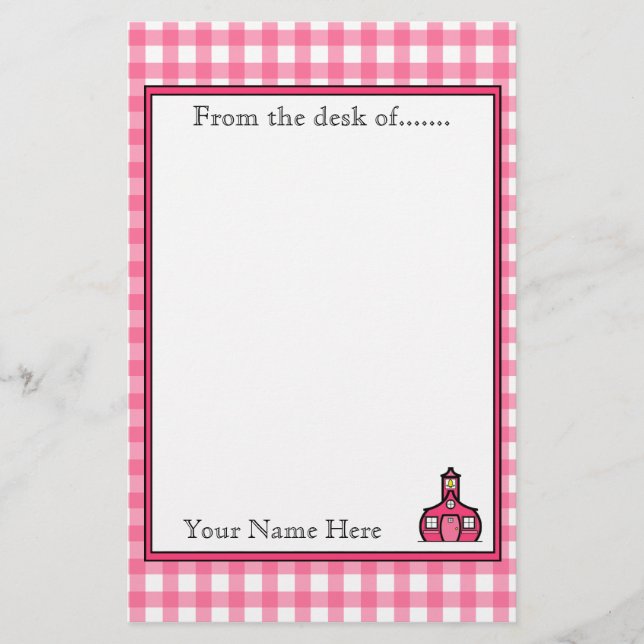 Artigos de papelaria do professor (Frente)