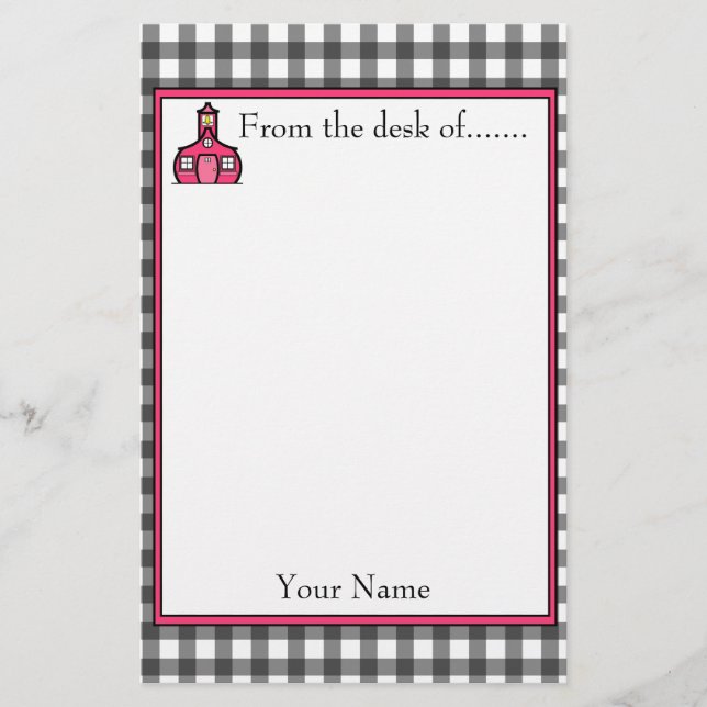 Artigos de papelaria do professor do guingão (Frente)