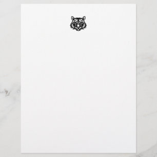 Artigos de papelaria do tigre