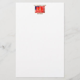 Artigos de papelaria do USMC
