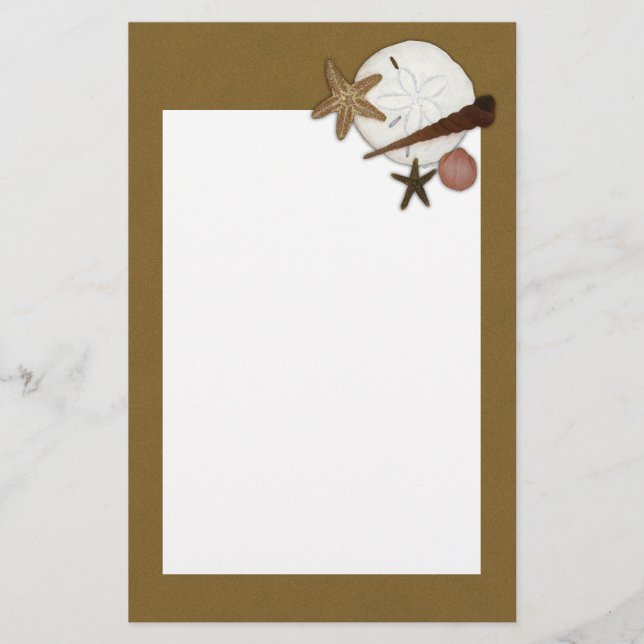 Artigos de papelaria em terra lavados (Frente)