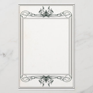 Artigos de papelaria extravagantes do Victorian