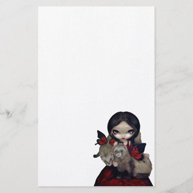 Artigos de papelaria feericamente góticos das (Frente)