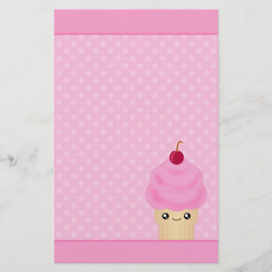 Artigos de papelaria mega do sorvete de Kawaii