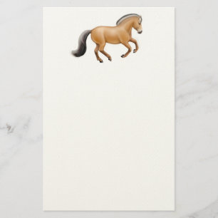 Artigos de papelaria noruegueses do cavalo do