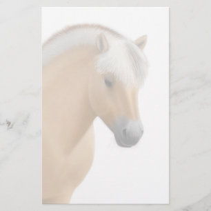 Artigos de papelaria noruegueses do cavalo do