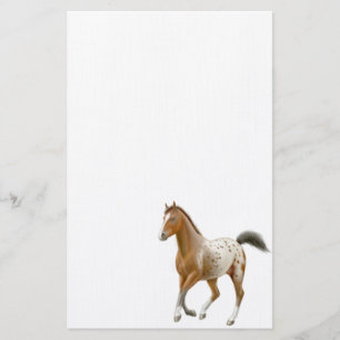 Artigos de papelaria novos do cavalo do Appaloosa