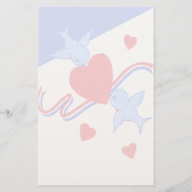 Artigos de papelaria patrióticos do vintage (Frente)