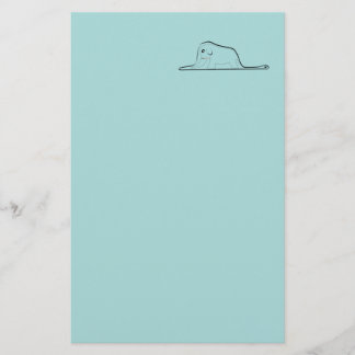 Artigos de papelaria pequenos do desenho do