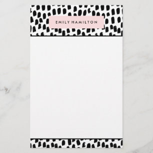 Artigos de papelaria personalizados   modernos dos