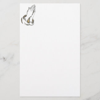 Artigos de papelaria Praying das mãos do KRW