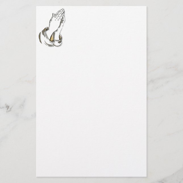 Artigos de papelaria Praying das mãos do KRW (Frente)