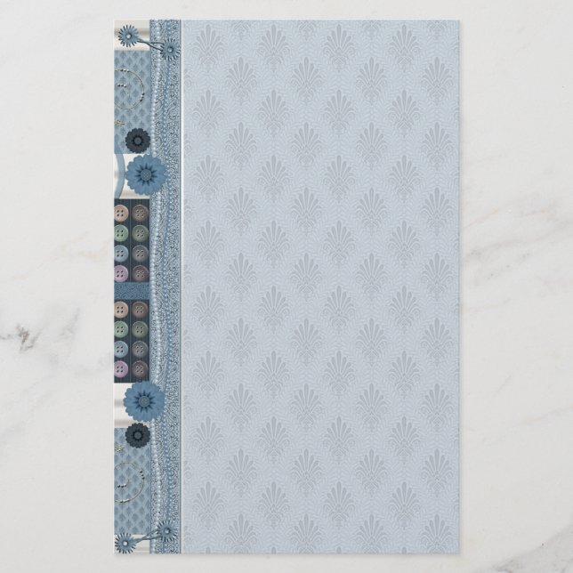 Artigos de papelaria Sewing do entusiasta (Frente)