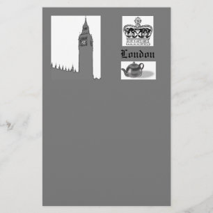 Artigos de papelaria temáticos de Londres