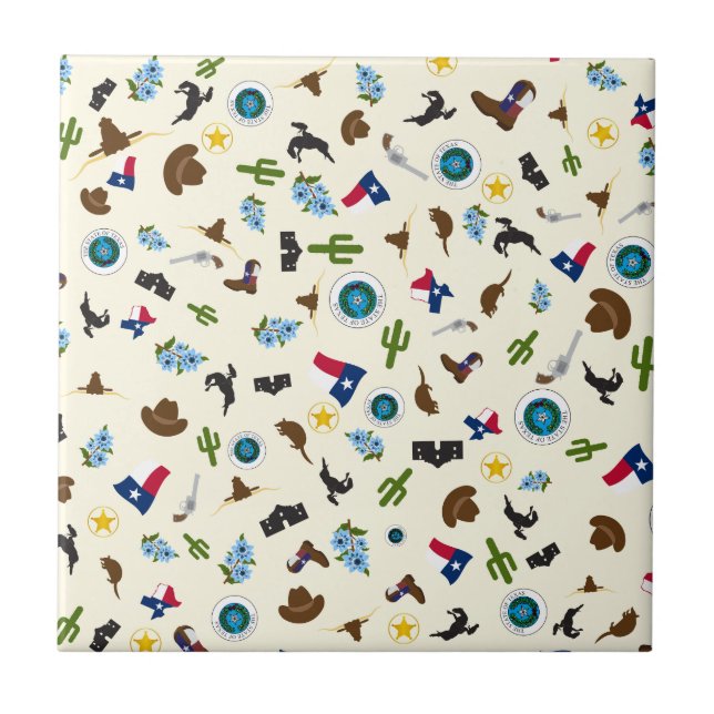 Artigos famosos do estado de Texas (Frente)