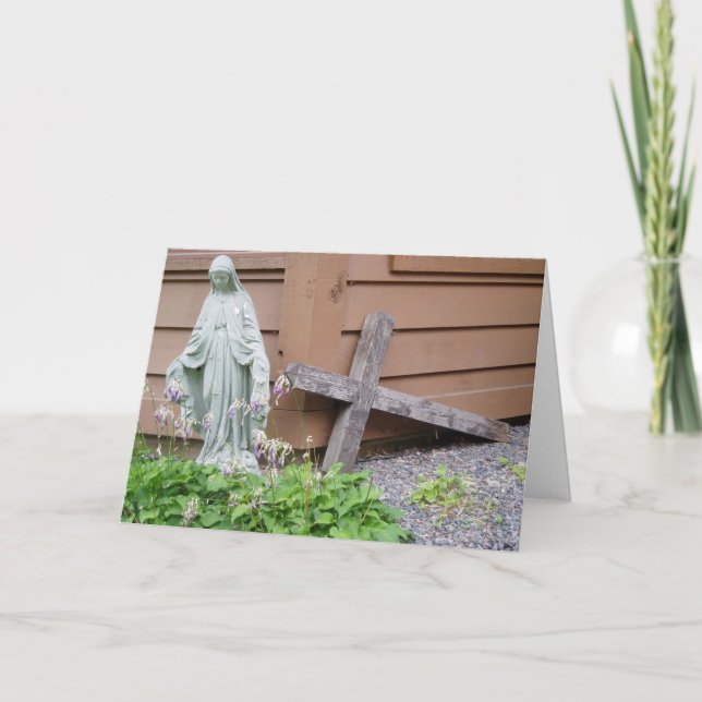 "Artigos Religiosos" Cartão de Páscoa (Frente)