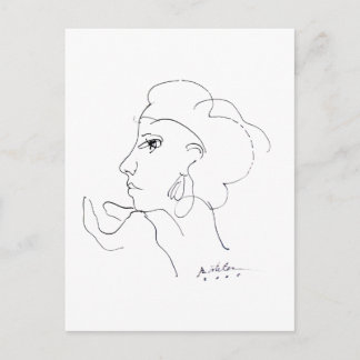 ARTILES CHEFE DE CARTÕES POSTAIS DE MULHERES