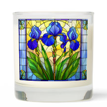 Artisan Blue Iris Locação De Vidro