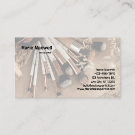 ARTISTA BÁSICO DE CARTÃO DE VISITA DE MAKEUP