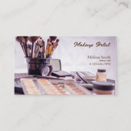 ARTISTA BÁSICO DE CARTÃO DE VISITA DE MAKEUP