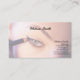 ARTISTA BÁSICO DE CARTÃO DE VISITA DE MAKEUP