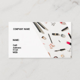 ARTISTA BÁSICO DE CARTÃO DE VISITA DE MAKEUP