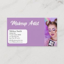 ARTISTA BÁSICO DE CARTÃO DE VISITA DE MAKEUP