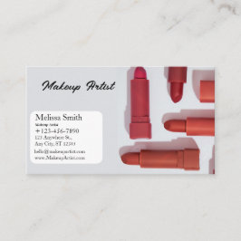 ARTISTA BÁSICO DE CARTÃO DE VISITA DE MAKEUP