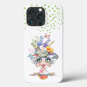 Artista Bonnet Babe Green Polkadots
