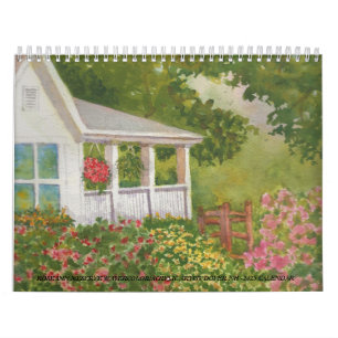 Artista da Mesercor de Água do Calendário Roseann 