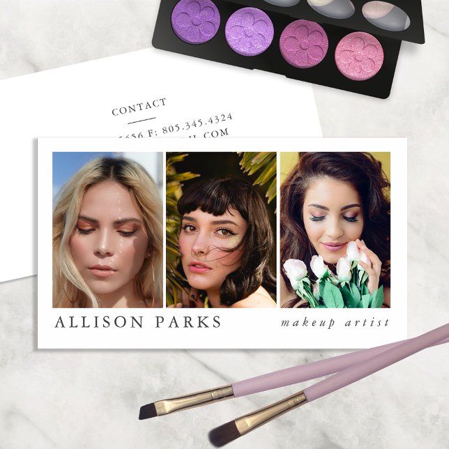 Artista de maquiagem / Outros Cartão de visita (Criador carregado)