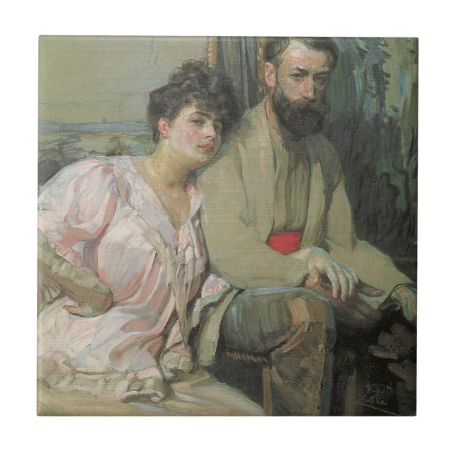 Artista e Esposa (por Frantisek Kupka) (Frente)