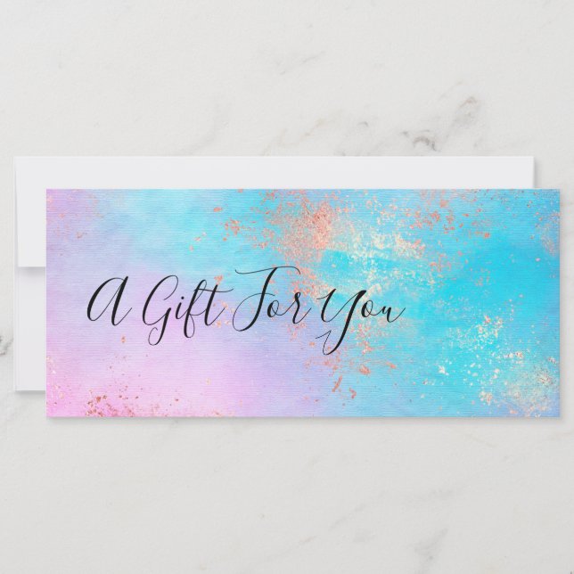 Artista elegante da maquiagem de rosa dourada (Frente)