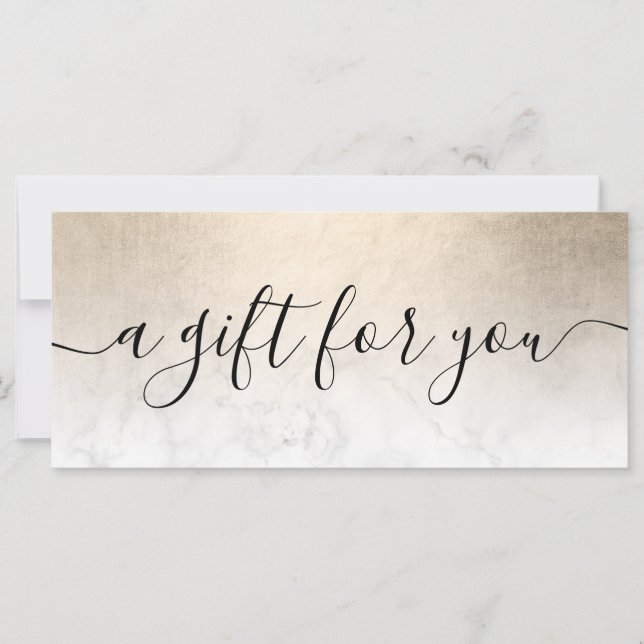 Artista elegante de mármore branco de cobre (Frente)