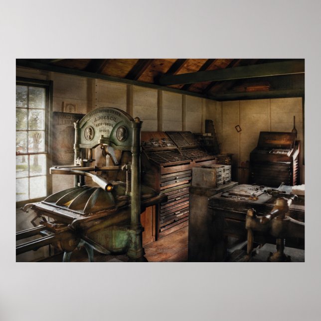 Artista gráfico - O Compro de impressão (Frente)