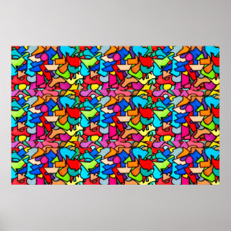 ARTISTA METRO UM POSTER IMPRESSÃO DO ORIGINAL