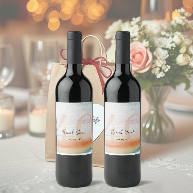 Artista Moderno Arco-Íris Obrigado Aniversário (Criador carregado)