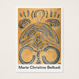 Artistas de Abstrato de Arte Finas cartão de visit