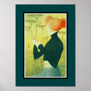 Artistas Famosos do poster vintage Sarah Bernhardt