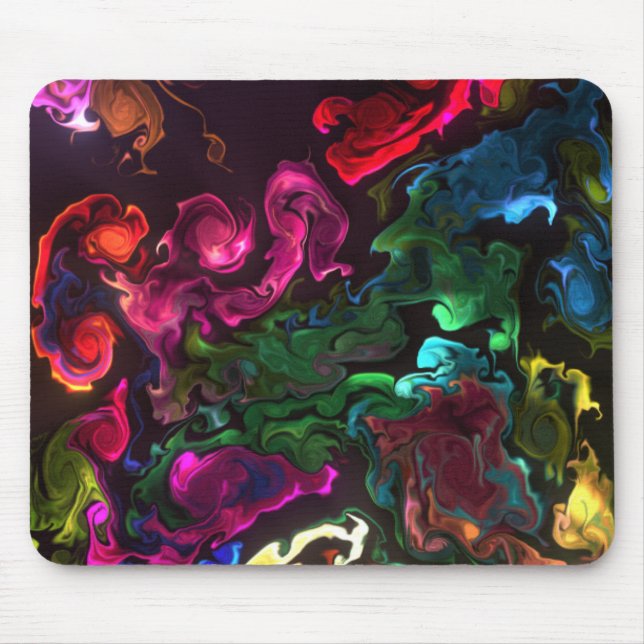 Artistic colorful mouse pad (Frente)